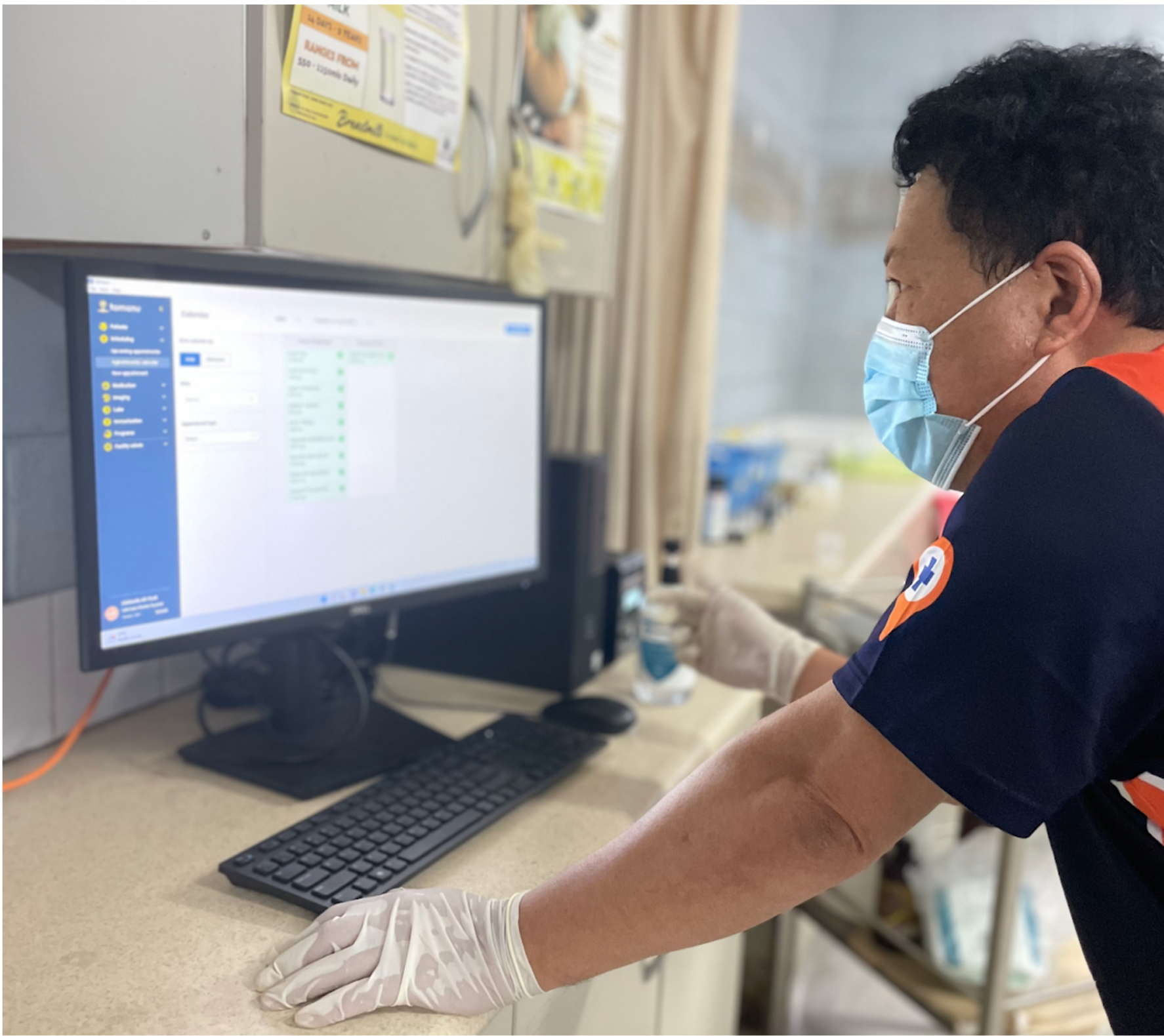 Health workers in areas with low-connectivity benefit from Tamanu's Universal Sync model, where a fully functioning EMR is available offline.